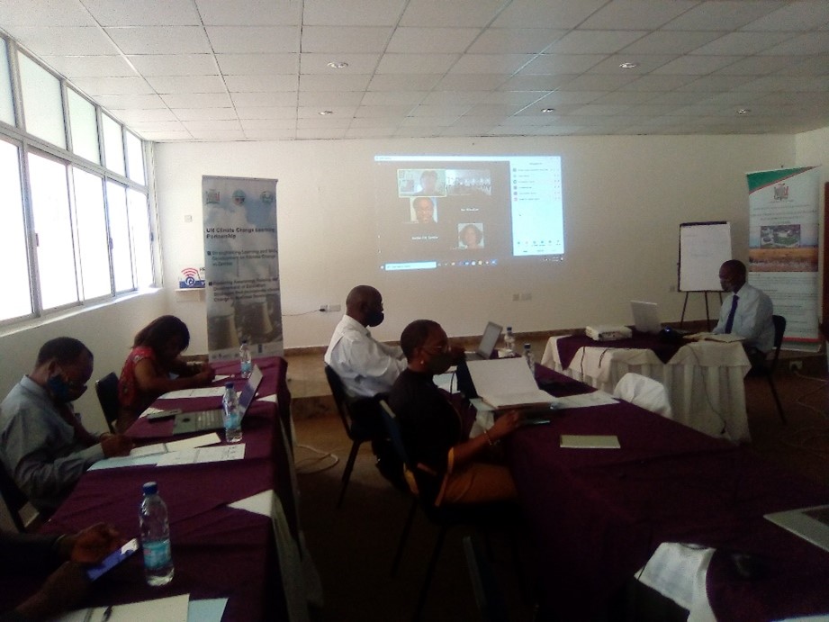 Zambia Is Set To Mainstream Climate Change Learning Knowledge Sharing