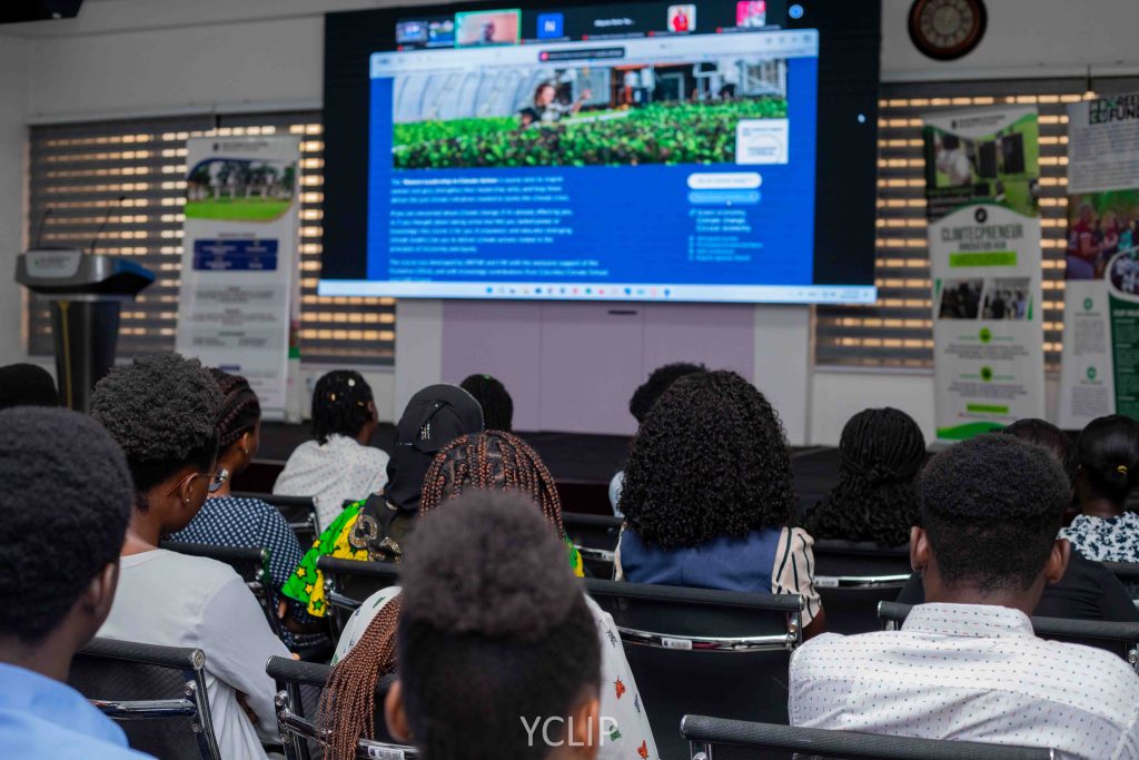 The UN CC:Learn Team walking the students through the courses.